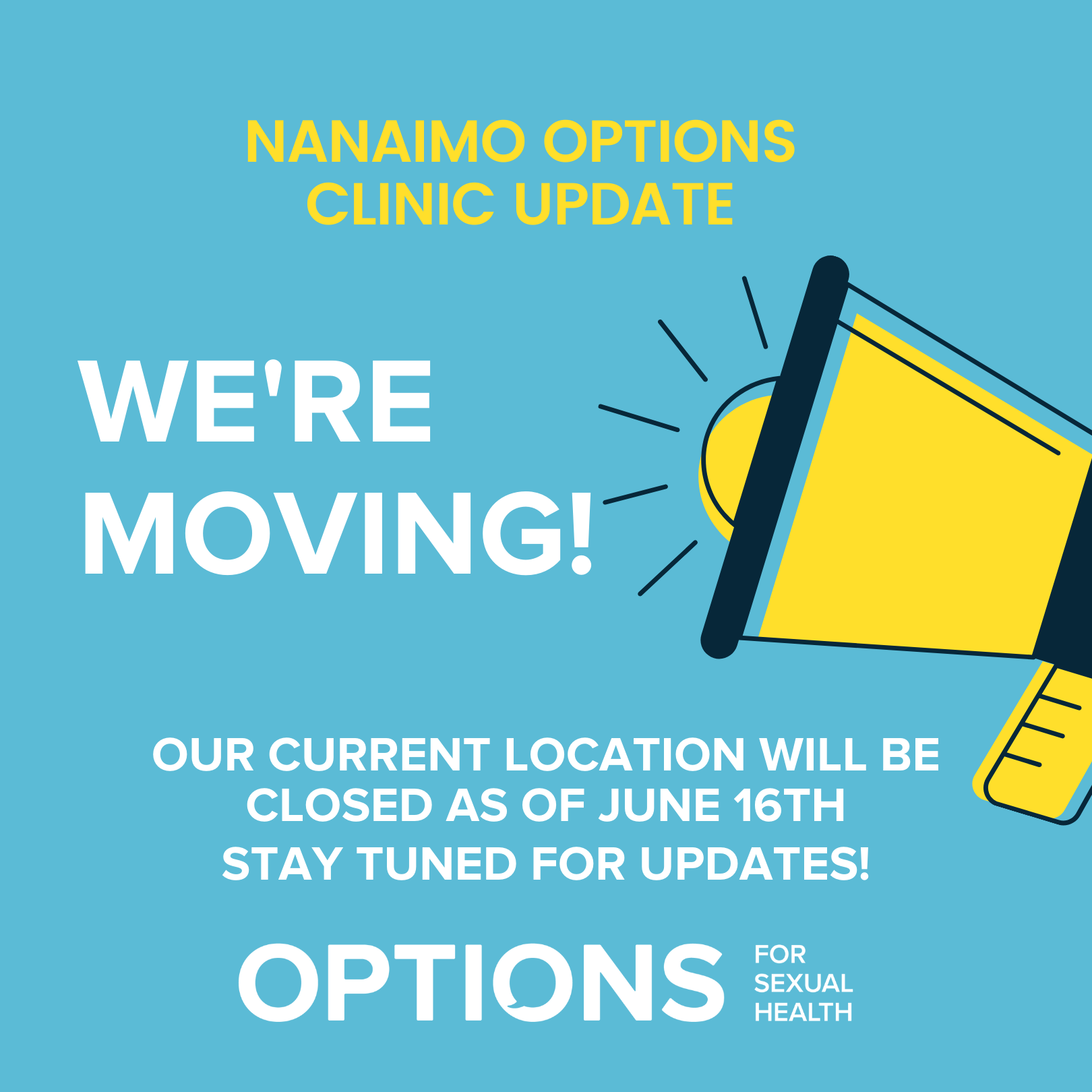 Nanaimo Clinic Update Options for Sexual Health